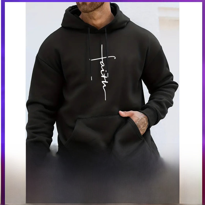 New Men's Casual Pullover Hoodie