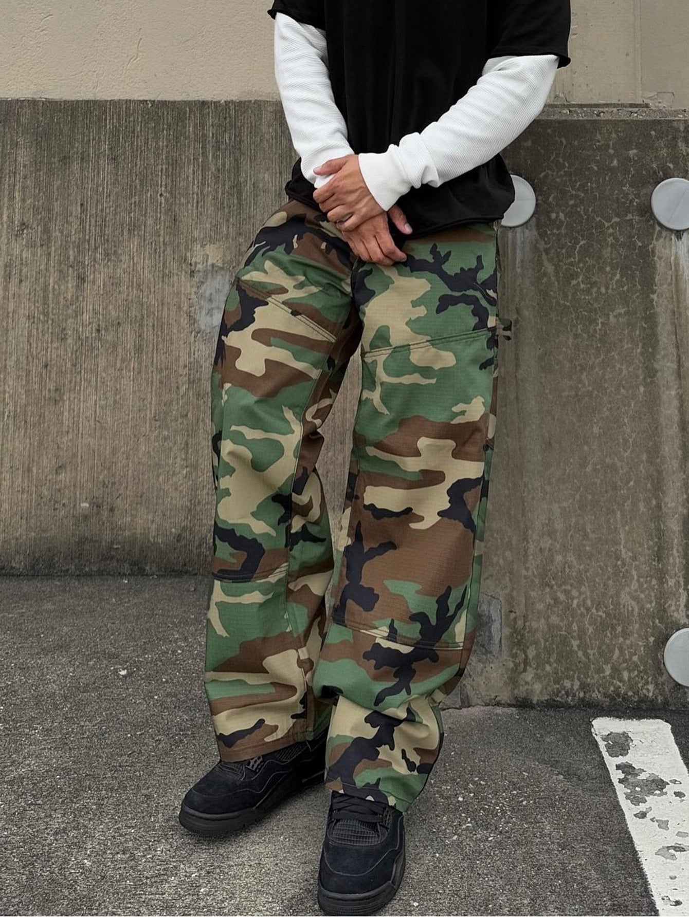 Men's camouflage cargo pants