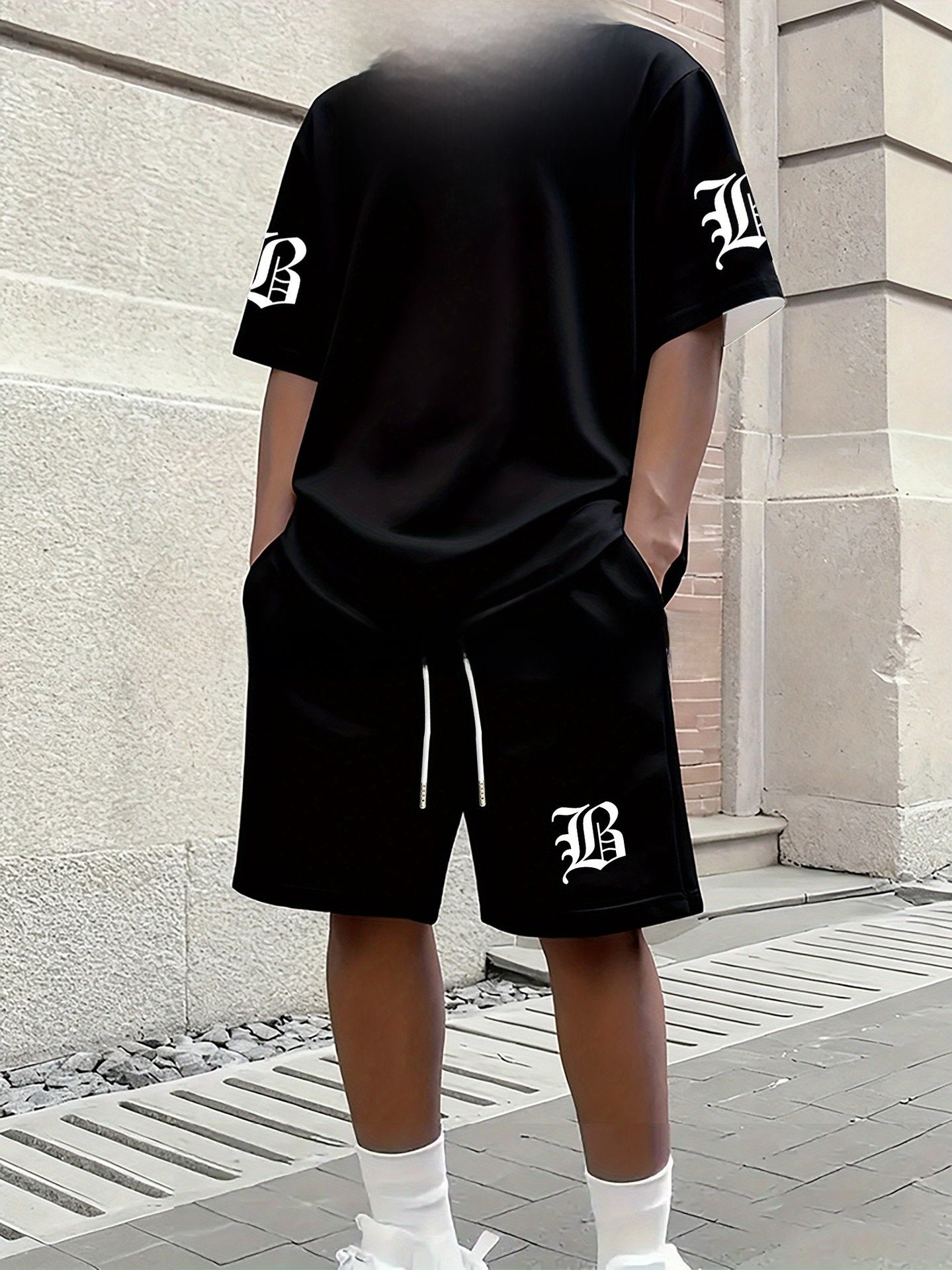 Men's Short Sleeve and Shorts Casual Set