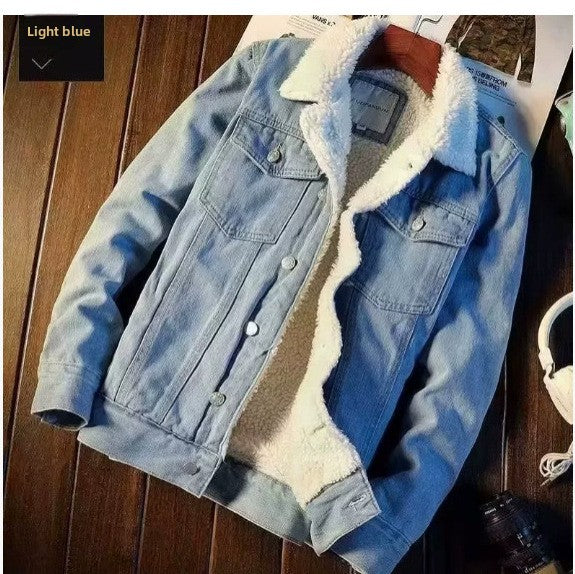 Men's Fleece-Lined Denim Jacket