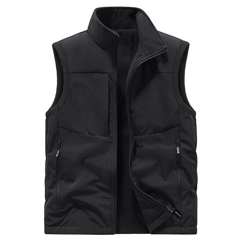 Men's Stand Collar Vest