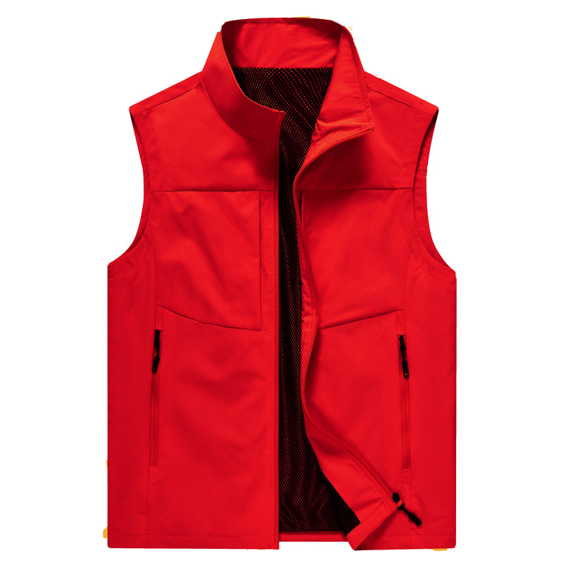 Men's Stand Collar Vest