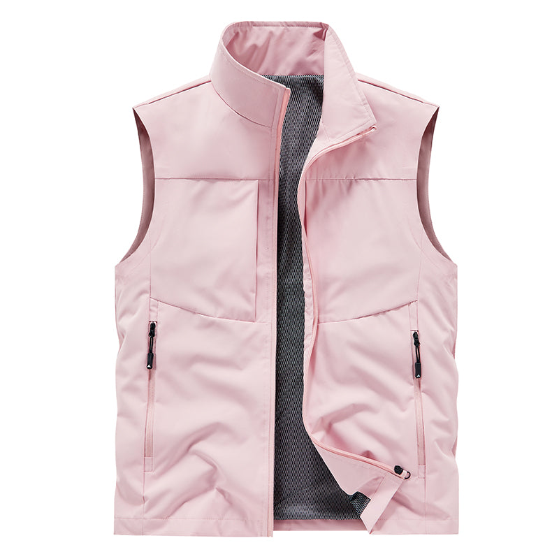 Men's Stand Collar Vest