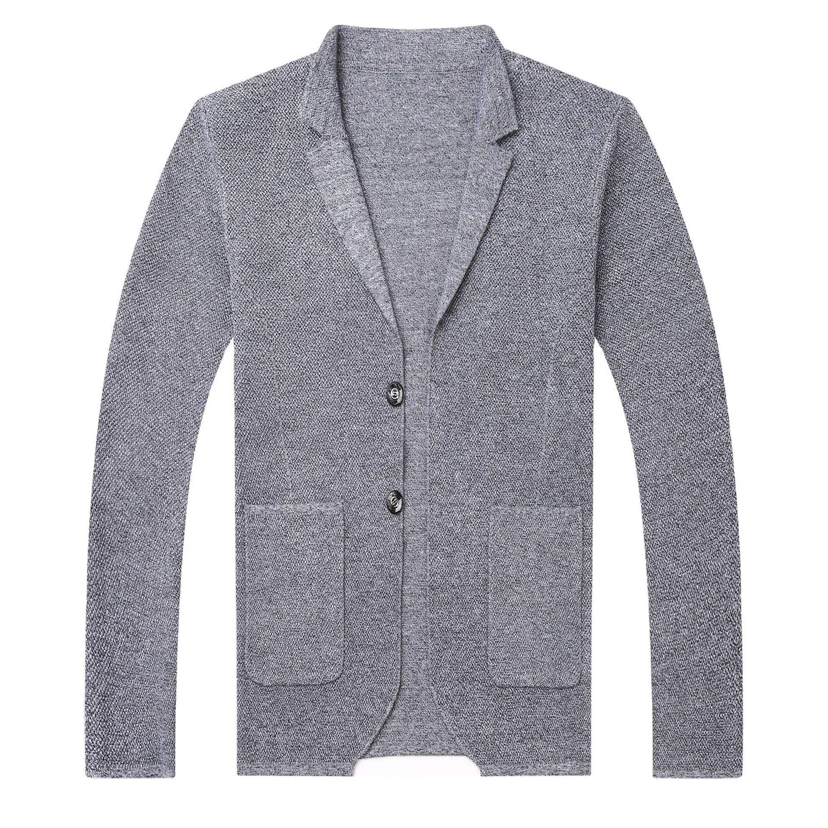 Men's knitted cardigan
