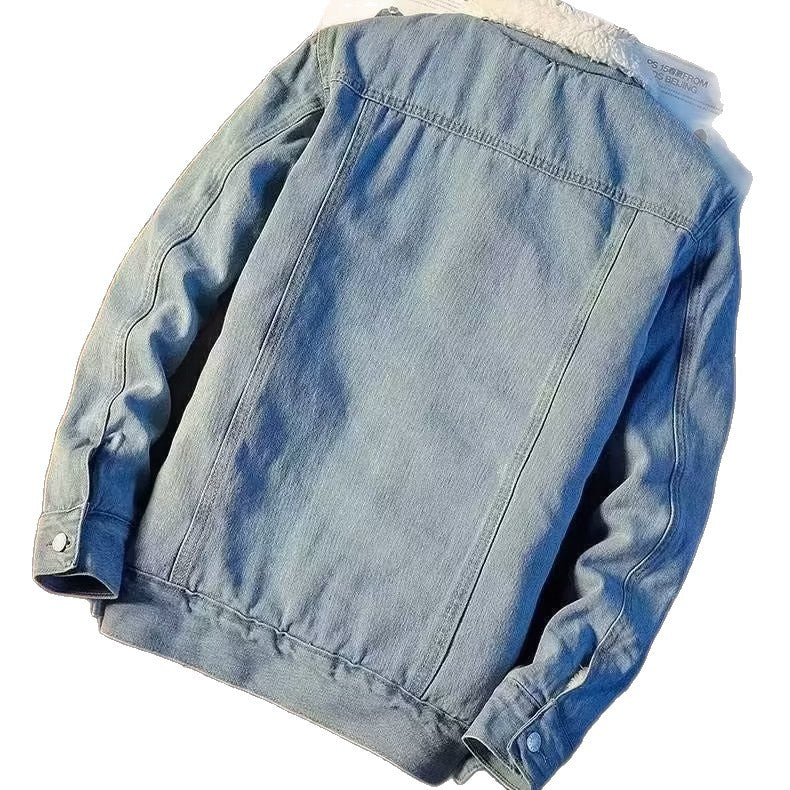Men's Fleece-Lined Denim Jacket
