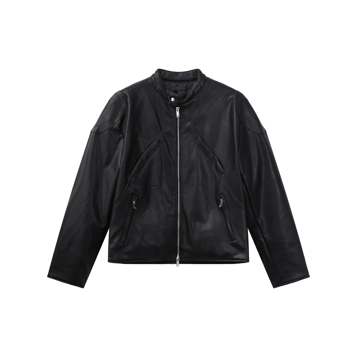 Men's PU Leather Biker Jacket