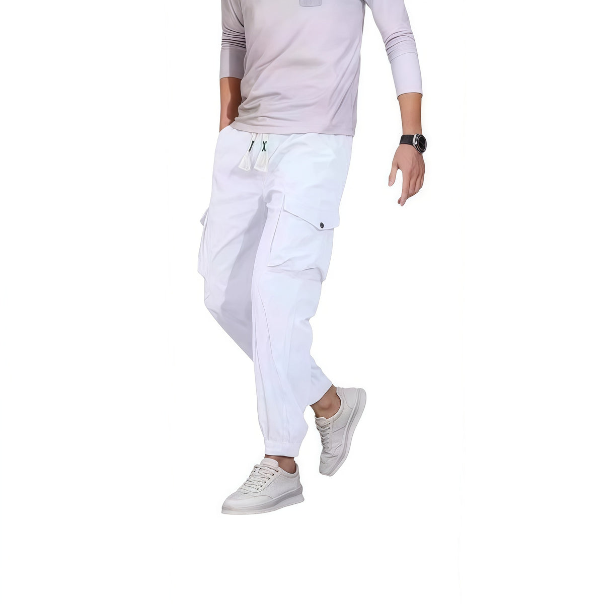 Woolen corduroy men's casual pants