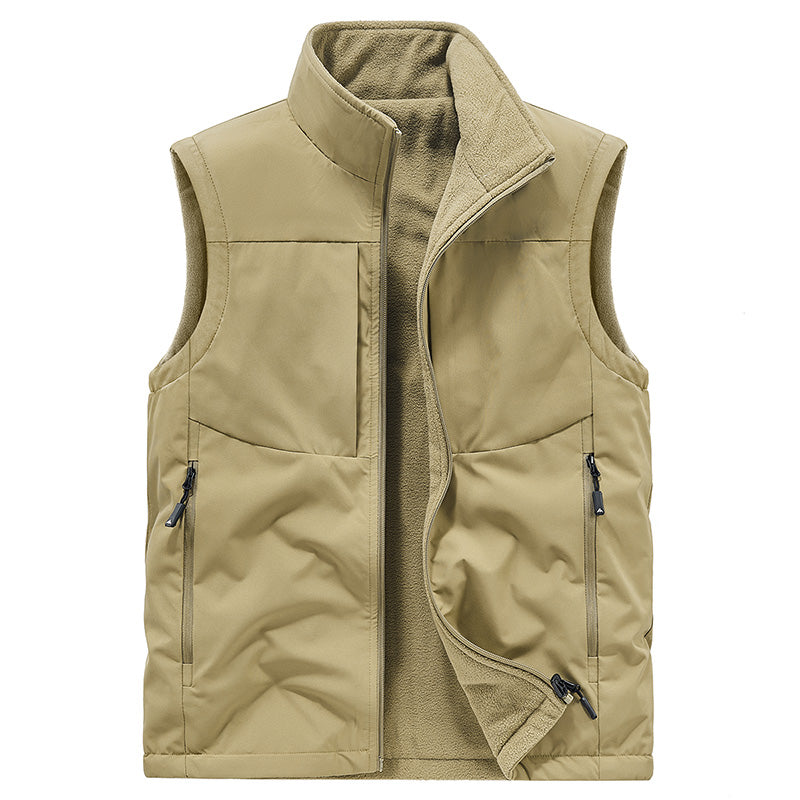 Men's Stand Collar Vest