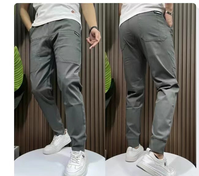 Men's Elastic Casual Pants